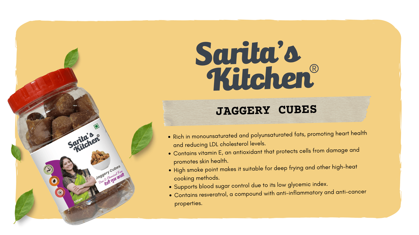 Jaggery Cubes - Sarita's Kitchen