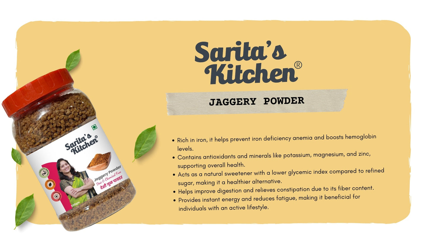 Jaggery Powder - Sarita's Kitchen