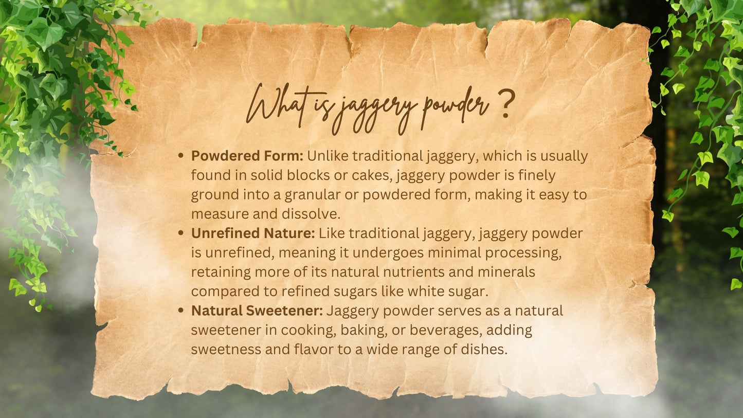 Jaggery Powder - Sarita's Kitchen