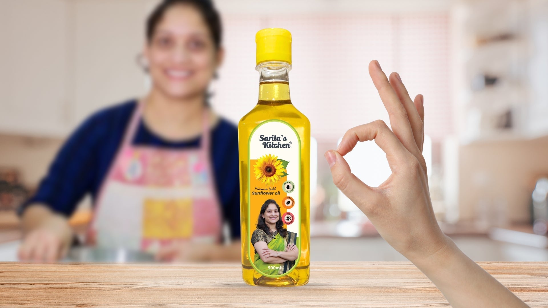 Premium Gold Sunflower Oil / Suryaful Tel - Sarita's Kitchen