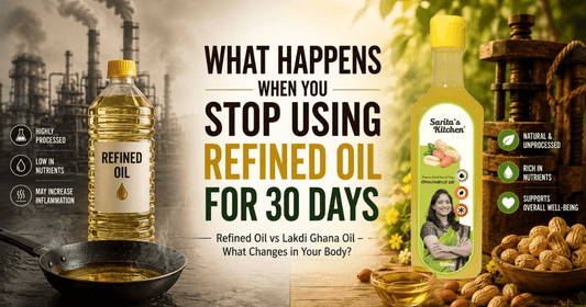 What Happens When You Stop Using Refined Oil for 30 Days? - Sarita's Kitchen