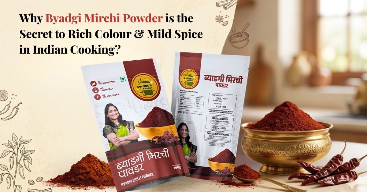 Byadgi Mirchi Powder for Rich Colour & Mild Spice