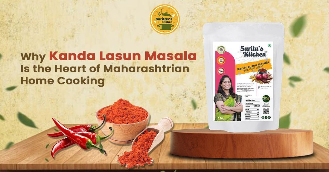 Why Kanda Lasun Masala Is the Heart of Maharashtrian Home Cooking - Sarita's Kitchen