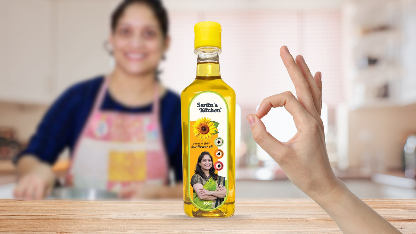 Premium Gold Sunflower Oil / Suryaful Tel