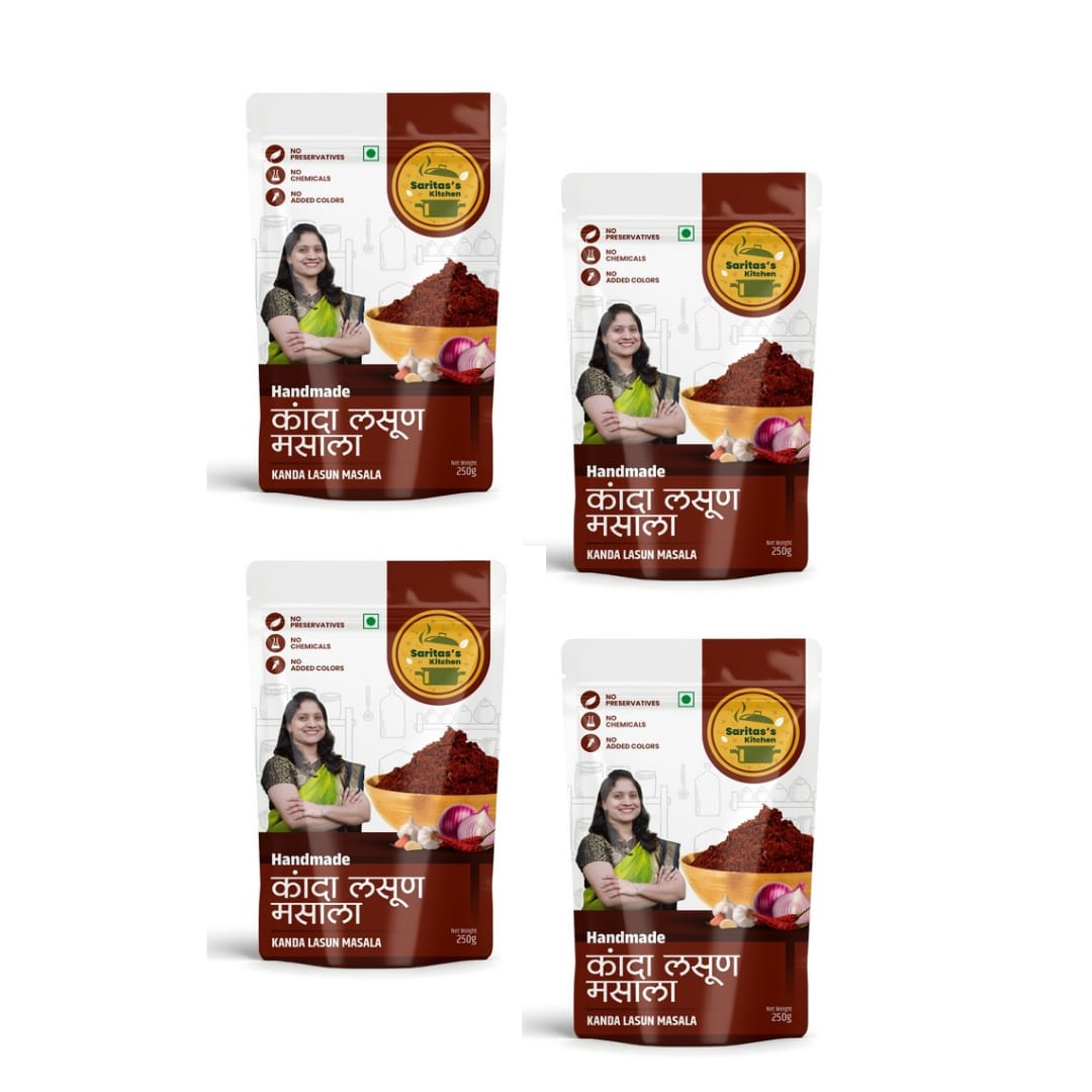 Saritas Kitchen - Kanda Lasun Handmade Masala - Sarita's Kitchen