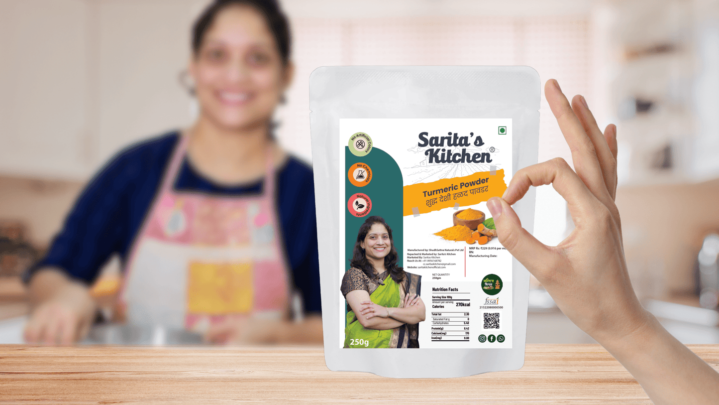 Turmeric Powder | Halad - Sarita's Kitchen